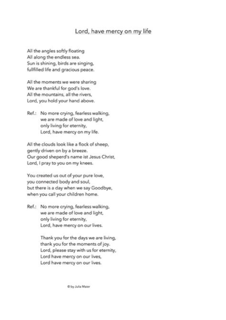 Looking back on my life lyrics