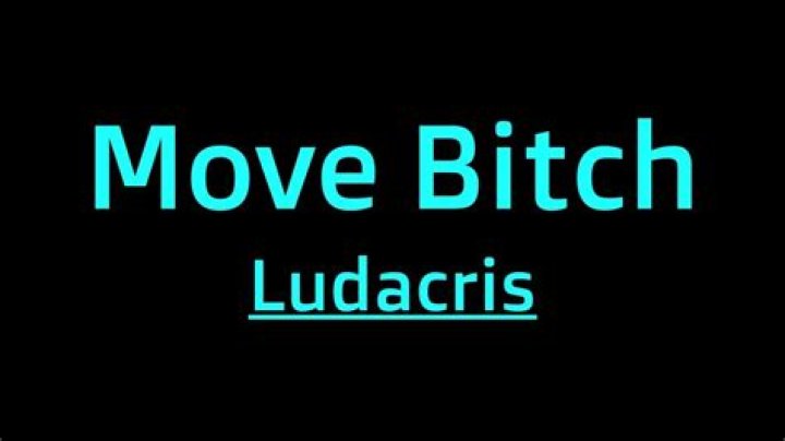 Ludacris move bitch lyrics