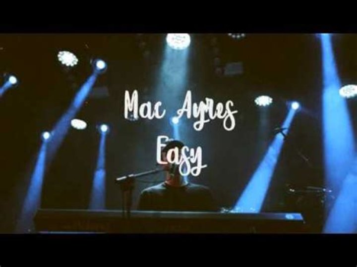 Mac ayres lyrics