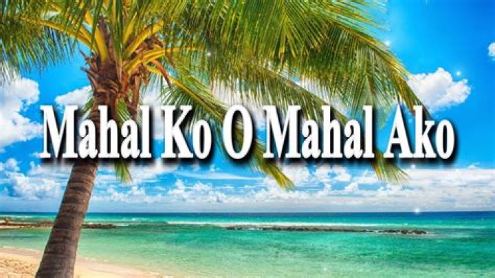 Mahal ko o mahal ako english lyrics lyrics