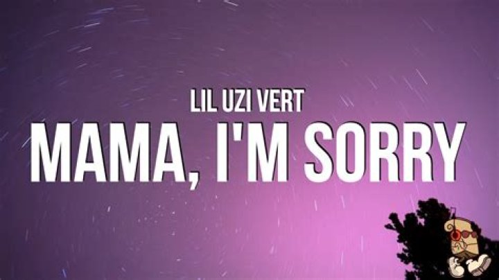 Mamma im sorry lyrics