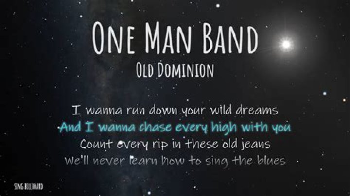 Man band lyrics