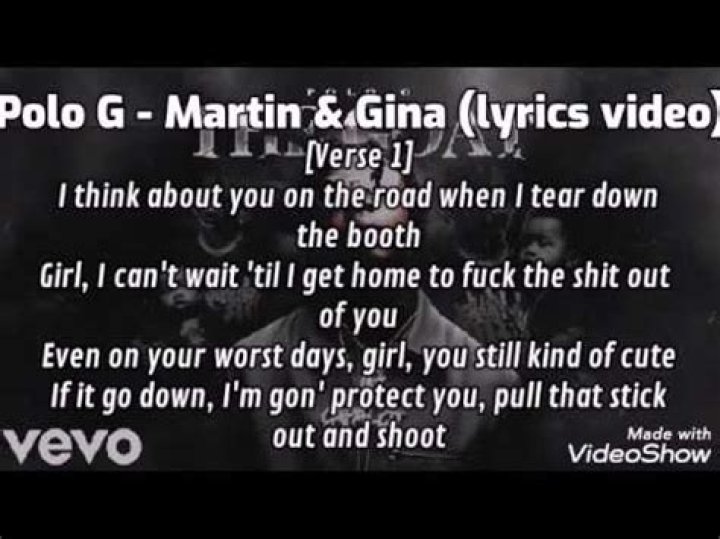 Martin and gina lyrics