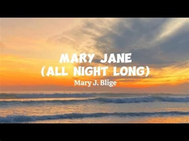 Mary jane (all night long) lyrics