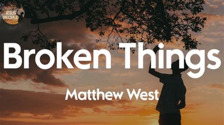 Matthew West Broken Things Lyrics Spanish Translation