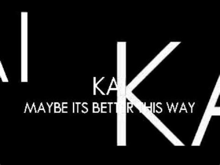 Maybe its better that way lyrics