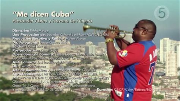 Me dicen cuba lyrics
