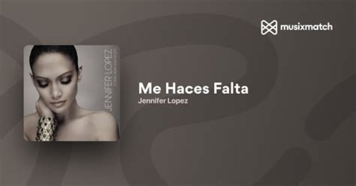 Me haces falta (english translation) . lyrics
