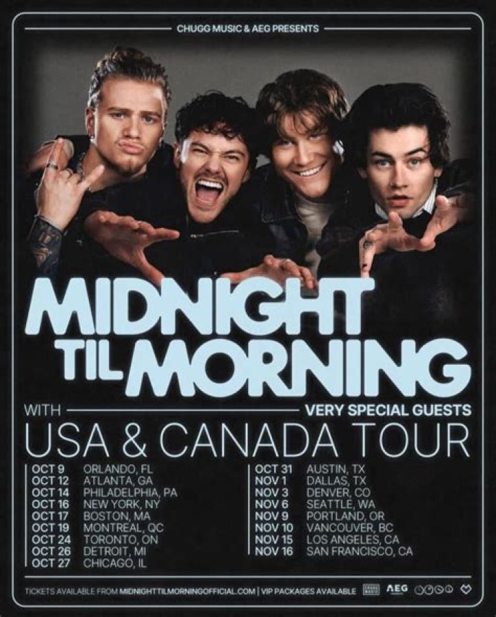 Midnight to morning lyrics