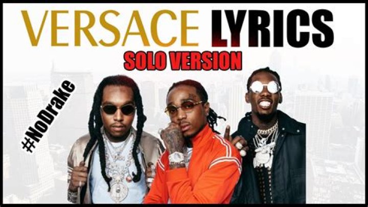 Migos versace lyrics