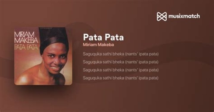 Miriam Makeba Pata Pata Lyrics English Translation
