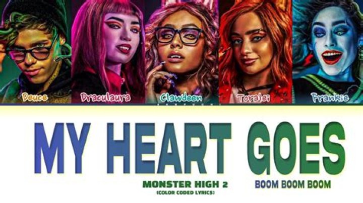 Monster high 2 my heart goes boom boom boo lyrics