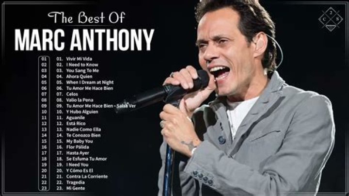 Most Popular Marc Anthony Songs