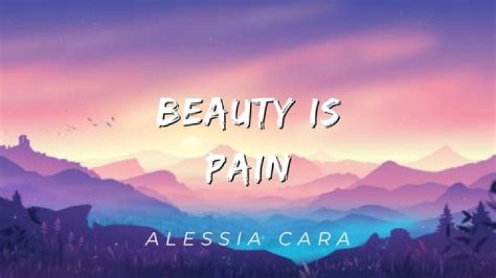 Mp3 beauty is pain and beauty is everything lyrics