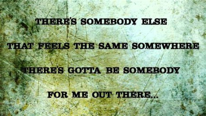 Mp3 gotta be somebody download lyrics