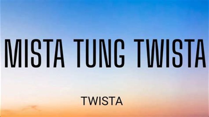 Mr tung twista lyrics