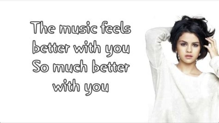 Music feels better lyrics