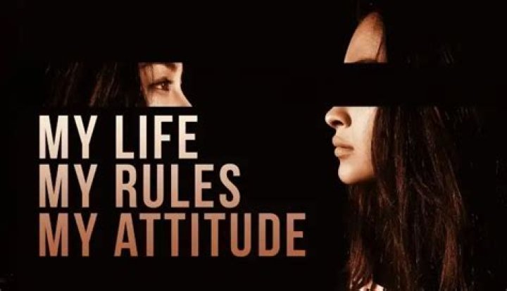 My life.🥀 .my rules..🤫my attitude..🥷my mistakes..🤌who the hell are you to judge me lyrics