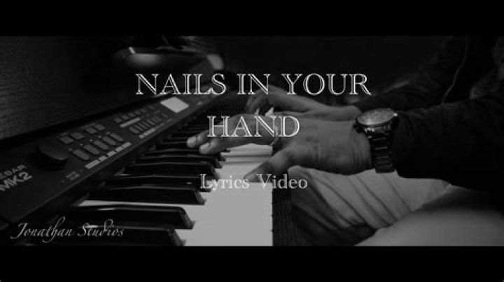 Nails in your hands, pierced in your side lyrics