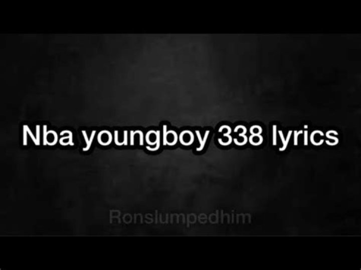 Nba youngboy 338 lyrics