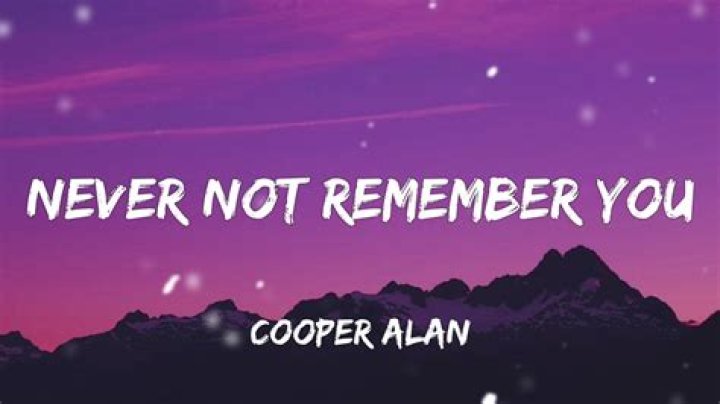 Never not remember you lyrics