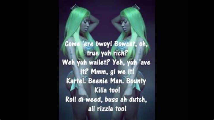 Nicki minaj twerk lyrics