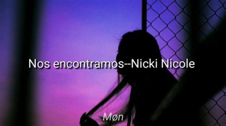 NICKI NICOLE Nos Encontramos Lyrics English Translation