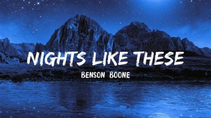 Nights like these lyrics