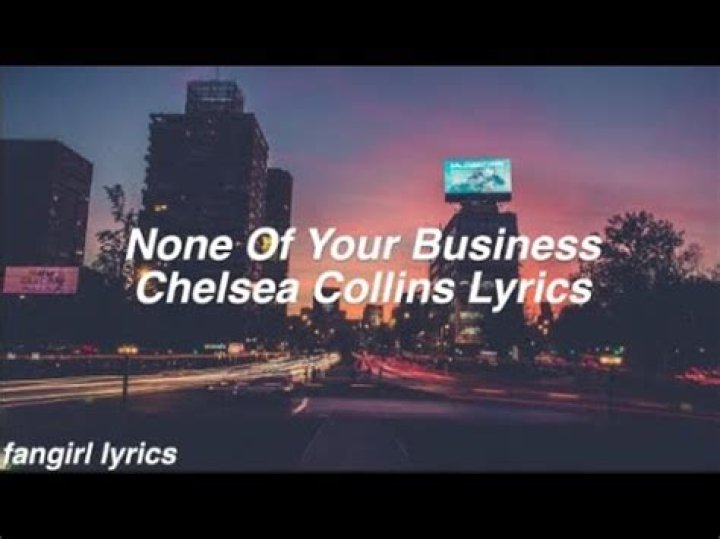 None of your business lyrics