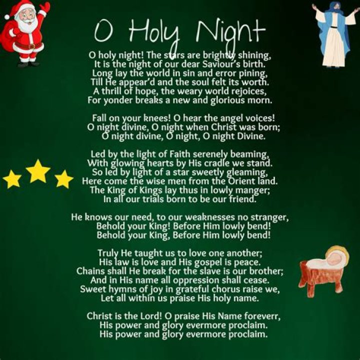O holy night samoan lyrics