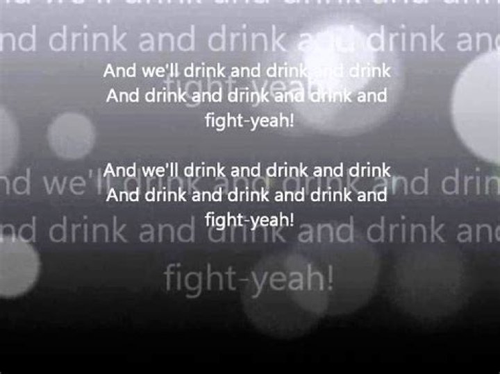 O nine irish drinking song lyrics