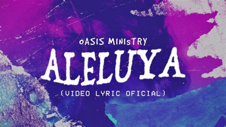 Oasis ministry aleluya english lyrics