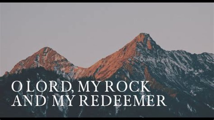 Oh lord, my redeemer, thou has done so much for me! oh lord, my redeemer lyrics