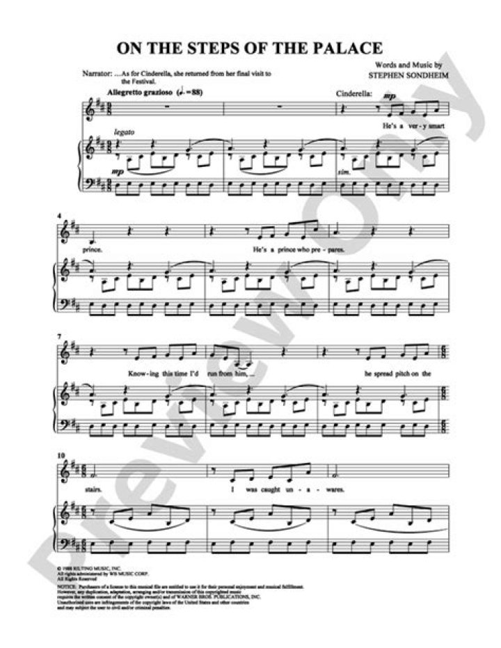 On the steps of the palace stepen lyrics