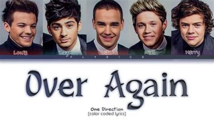 One direction over again lyrics