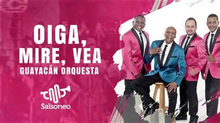 Orquesta Guayacán Oiga, Mira, Vea Lyrics English Translation