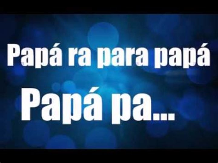Pa pa paparapara lyrics