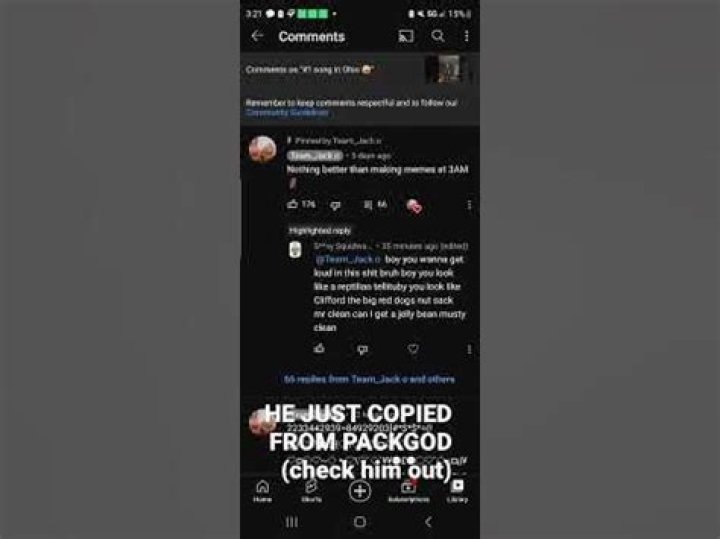 Packgod roasts copypasta lyrics