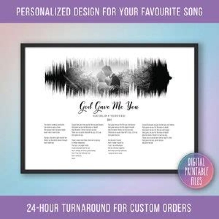 Paraphrase of the song god gave me you lyrics