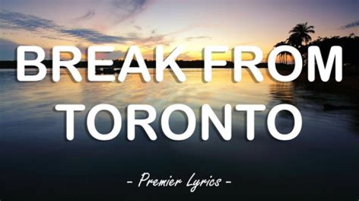 Partynextdoor break from toronto lyrics
