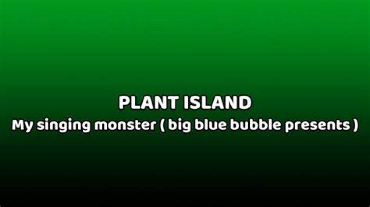 Plant island lyrics