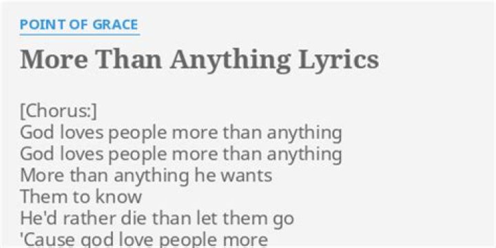 Point of grace lyrics