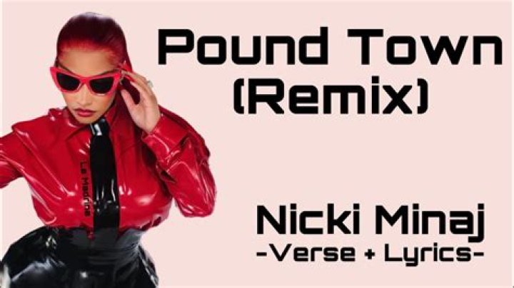 Pound town nicki lyrics