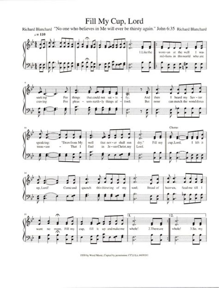 Poured in my cup lyrics