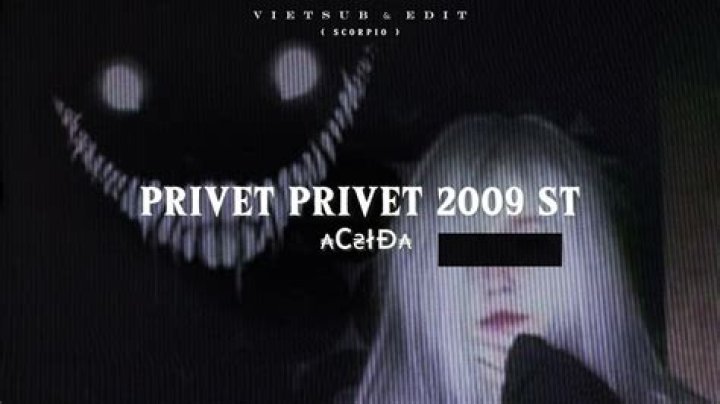 Privet privet 2009 in english lyrics