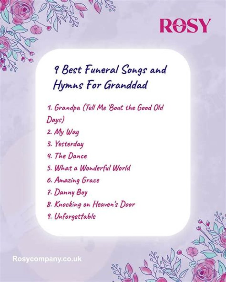 Rap songs that mention granddad lyrics