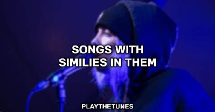 Rap songs with similes lyrics