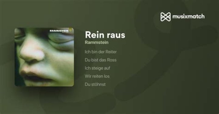 Rein raus lyrics
