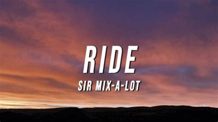 Ride sir mix alot lyrics