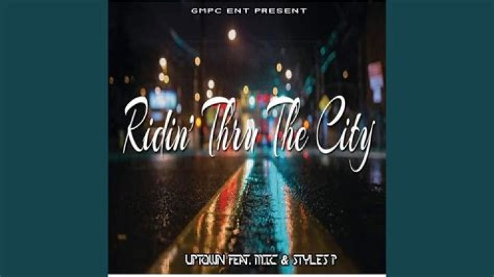 Ridin thru the city with the high beams on so lyrics